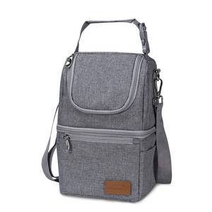 lot 2917 image: Momcozy Insulated Baby Bottle Bag, Breastmilk Cooler, Multi-Use - Retail $27