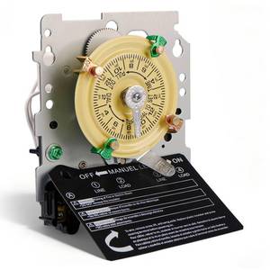 lot 2936 image: T104M Pool Timer Mechanism Only, 24-Hour Mechanical Timer Switch for Pump - Retail $55