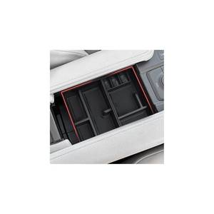 lot 2966 image: Autorder 2PCS Center Console Organizer for 2024 2025 Toyota Grand Highlander LEXLELimitedPlatinumNightshade Hybrid Accessories Armrest Storage Box Secondary Insert Tray - Retail $19