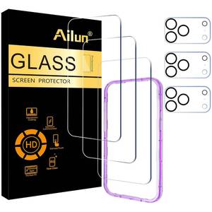 lot 2 image: Ailun Screen Protector  Camera Lens Protector for iPhone 17 Pro Max - Retail $10