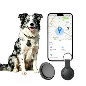 lot 14 image: Fepzirk GPS Tracker for Dogs, Find My, 1-Year Battery, No Monthly Fee - Retail $17