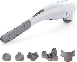 lot 36 image: RENPHO Cordless Handheld Massager, 5 Adjustable Speeds and Massage Modes - Retail $42