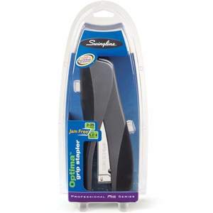 lot 46 image: Swingline� Optima� Grip Half-Strip Compact Stapler  Silver - Retail $1,762