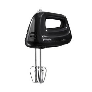 lot 55 image: Pre Owned Proctor Silex Easy Mix 5-Speed Electric Hand Mixer with Bowl Rest - Retail $18