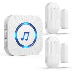 lot 66 image: SanJie Door Chime Alarm When Open for Kids Safety, Home and Business - Retail $28