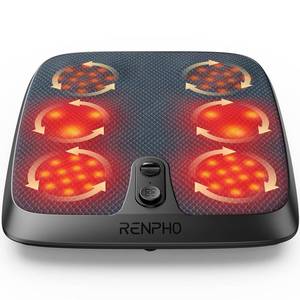 lot 128 image: RENPHO FSA Foot Massager Mat with Heat & Kneading for Plantar Fasciitis - Retail $40