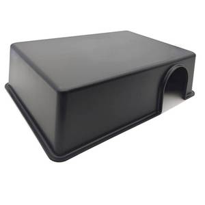 lot 166 image: LEOTERRA Snake Hide Reptile Hide for Snake Lizard Gecko and Baby Ball Python Use10.23x7.48x2.75 (M) Durable and Easy to Clean.Can Also be Used as a mole, Hamster, Guinea Pig, Ferret Hideout - Retail $11