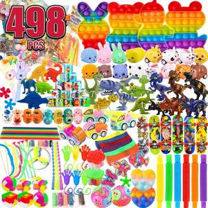lot 173 image: 498 PCS Premium Party Favors Toys for Kids 3-10 Assortment Safety Approved - Retail $46