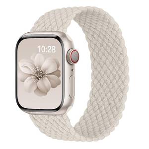 lot 230 image: Braided Solo Loop for Apple Watch Band 40mm 42mm 41mm 38mm 44mm 46mm 45mm Ultra3 2 49mm MenWomen,Stretchy Nylon Sport wristband Strap for iWatch Bands Series 11109876 543SE 40 44 42 45 46 mm - Retail $5