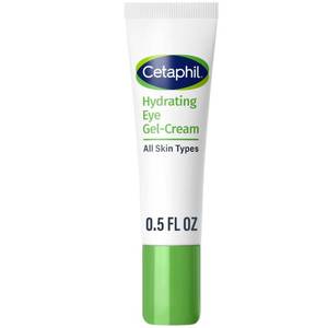 lot 18564 image: Cetaphil Hydrating Eye Gel-Cream, Hyaluronic Acid Brightening 0.5oz - Retail $15