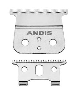 lot 18567 image: Andis 04850 GTX T-Outliner Replacement Blade, Deep Tooth, Zero Gap Capable - Retail $22