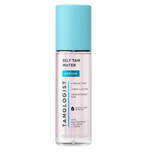 lot 18581 image: Tanologist Medium Self Tan Water, Clear Tanning Mist, 6.76 Fl Oz - Retail $16