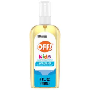 lot 18601 image: OFF Kids Plant-Based Insect & Mosquito Repellent Bug Spray, 4 oz - Retail $8