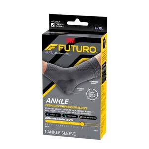 lot 18610 image: Futuro Premium Compression Ankle Sleeve, LXL - Retail $13