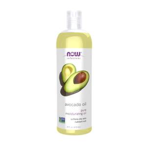 lot 18627 image: NOW Solutions, Avocado Oil, Moisturizing Oil, Nutrient Rich, 16 fl. oz - Retail $19