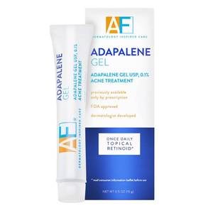 lot 18643 image: Acne Free Adapalene Gel 0.1%, Once-Daily Topical Retinoid Acne Treatment, Dermatologist Developed, Unclogs Pores and Clears Acne, Prevents and Improve Whiteheads and Blackheads, 0.5 Ounce - Retail $10