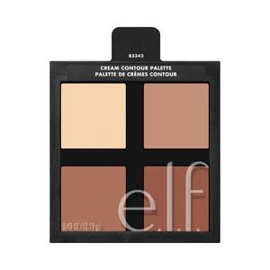 lot 18649 image: e.l.f. Cream Contour Palette, 4 Shades, Easy to Apply, Blendable, Buildable, Highlights, Contours, Sculpts, Sharpens, Bronzes, Compact, All-Day Wear, Travel-Friendly, 0.43 Oz - Retail $9