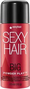 lot 18661 image: SexyHair Big Powder Play Volumizing & Texturizing Powder, 0.53 Oz  Colorless on Hair  Fragrance Free  Instant Lift - Retail $20