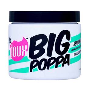 lot 18676 image: The Doux BIG POPPA Curl Defining Gel, Frizz Control Soft Hold Gel, 16 oz - Retail $15