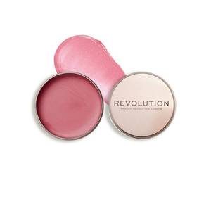 lot 18710 image: Revolution, Balm Glow, Multi-Use Cream Balm, Dewy Natural Finish for Cheeks, Lips & Lids, Sheer Color, Rose Pink, Vegan & Cruelty-Free, 1.12 oz - Retail $12