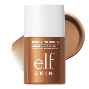 lot 18714 image: e.l.f. SKIN Bronzing Drops, Rose Gold (Rosy Bronze Shimmer) - Retail $11