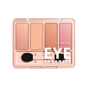 lot 18727 image: Covergirl Eye Enhancer, Bellini Spritz, Eyeshadow Quad, Easy to Wear, Clean & Vegan, Talc-Free, Matte & Shimmer Finishes, Smudge-Proof, 0.19oz - Retail $5
