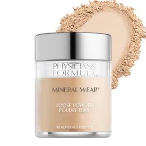 lot 18728 image: Physicians Formula Mineral Wear Talc-Free Loose Powder Translucent Light, Dermatologist Tested, Clinically Tested - Retail $12