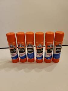 lot 18737 image: Elmer s Disappearing Purple Washable School Glue Sticks  6 Gram  6Count - Retail $4