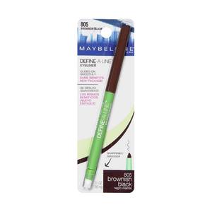 lot 18788 image: Maybelline New York Define-A-Line Eyeliner, Brownish Black, 0.01 fl. oz. - Retail $8