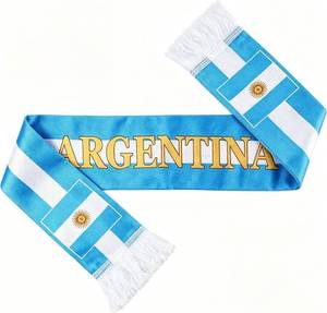 lot 66757 image: Standard Scarf For World Cup 2026 HD Printing Druable Skin Friendly  USA Soccer Scarf For 4th of July Accessories