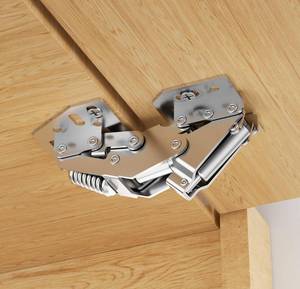 lot 66774 image: Chibery 2 Pack 90  RV Cabinet Hinges, Heavy Duty Surface Mount Soft Close Accessories, Face Frame & Frameless, Self Closing, No Pre-Drilled Cup Hole for Cabinets, Camper Van, Trailer, Vehicle-Mounted