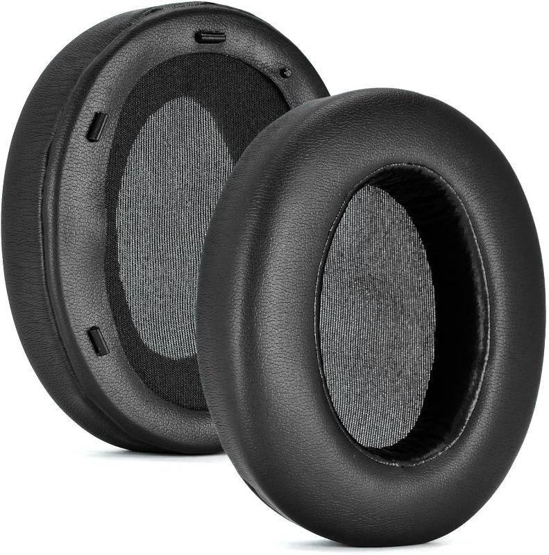 lot 66682 image: WH-XB910 Ear Pads Cushions Replacement Ear Cushions Compatible with Sony WH-XB910 WH-XB910N Wireless Headphone Protein Leather Earmuffs for WH-XB910N Headset Noise Isolation Memory Foam Earpads, Black