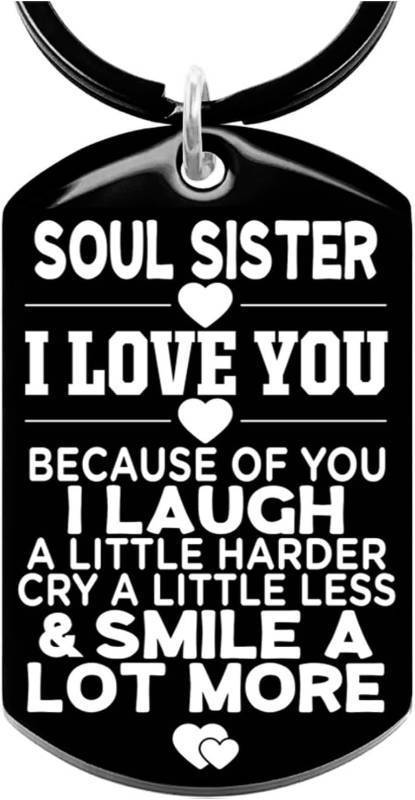 lot 66711 image: 30g Friendship Gifts for Women - 2025 Best Friend Keychain Gifts for Women, Birthday Gifts for Women Friendship, Cool Gifts for Female Friend, Bestie Gifts for Women, Christmas Gifts for Coworkers