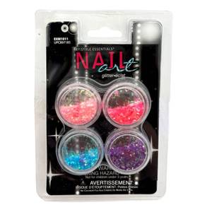 lot 96890 image: NEW Nail Art Glitter Sprinkles Set