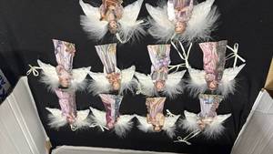 lot 1095 image: Bradford exchange Heavenly innocence ornaments collection