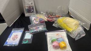 lot 1163 image: Needlepoint kits, and more