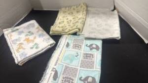 lot 1164 image: Baby themed fabric