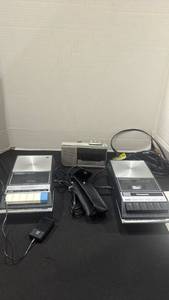 lot 1220 image: Panasonic  portable cassette player and recorders