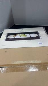 lot 1260 image: 2 three piece mirrored table mats