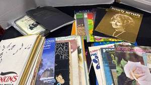 lot 1277 image: Music Books and Hymnals Collection Lot with 16 qt sterilite container