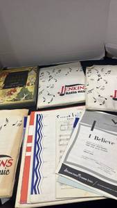 lot 1278 image: Lot of Jenkins Choral Music and Grand Opera Book Collection