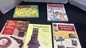 lot 1279 image: Books including Kansas charters and more