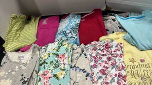 lot 1292 image: Womens short sleeve tops size XL