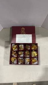 lot 2032 image: Danbury Mint 2003 ornament collection with  storage box