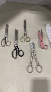 lot 2076 image: Vintage Garden Club scissors and more