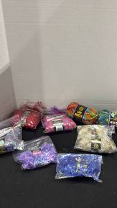 lot 2237 image: Lion brand and other yarn