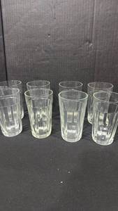 lot 2302 image: Gibson paneled drinking glasses
