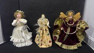 lot 2303 image: Angel tree toppers