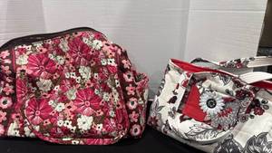 lot 2314 image: Quilted duffle bag and purse