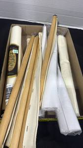 lot 2322 image: Cross Stitch Embroidery Supplies Lot 14 Count Aida Fabric and more
